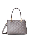 Mochi Women Grey Tote Handbag (66-7652)