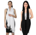 KISER Cotton Scarf for Women | Lightweight Ladies Stole for Summer | Soft Breathable Dupatta Style Scarf | 70 x 180 cm