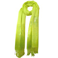 Graziemille Pure Pashmina For Women Pashmina green sequins XL