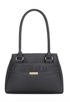 Fostelo Women's Maria Satchel Tote Handbag for Women | Ladies Purse | Stylish Shoulder Bag | Gift For Women | Black