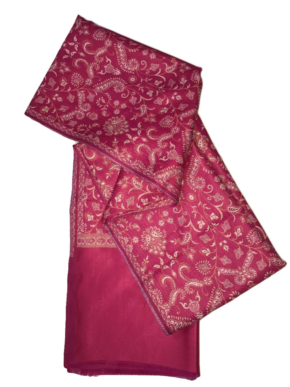 Krish Jamawar Shawl Stole For Women (Pink)