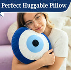 Royal Secret Polyester Lays Packet Pillow, Baby Pillow, Decorative Pillow, Eye Catching Fancy Cushion for Kids, 12X18 CM, 1Pcs Blue