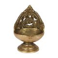 Artvarko Big Brass Diyas for Pooja | Deepak for Puja Aarti | Oil Lamp | Home Décor Item | Showpieces | House Warming Decoration | Religious Diwali Gifts - 4 Inch