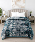 Gullivar Ultra Soft Flannel Printed Double Blanket 220x240 cm Kafalo