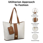 Lavie Signature Women's Edison Colourblock Tote Handbag | Tote Bag for Work | Ladies purse | Stylish Shoulder Bag | Gift for Women