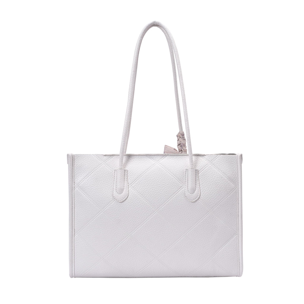 Lino Perros Womens White Tote Bag