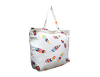 JEH BAGS Cotton Jute Shoulder Bag|Folding Button Bag|Printed Tote Shopping Bags|Market Travel large Bag - 52 x 2 x 45.5 cm