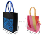 FOONTY Daily Use Tote Bag/Grocery Bag/Gym Bag/Lunch Bag(Multicolor,FAB-34C)