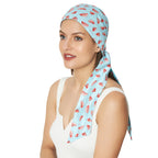 The Headscarves Cotton Female Beautifull Printed Headwraps Headscarf for Women Free Size, Multicolor