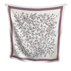 CrossKulture Printed Poly Silken feel Scarf Stole for Women | Stylish, Soft, & Lightweight | Satin Feel Neck, Hair & Head Scarf for Women | Square Silk Stole for Handbag (Colour72)