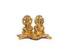 KridayKraft Metal Laxmi Ganesh Statue/Murti for Pooja Room & Home Office Décor,Laxmi Ganesha Idol for Diwali Gift,Religious Idol Showpiece Figurines Decorative & Diwali Poojan...