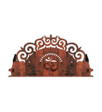 RANDOM Wall Mounted Mandir/Temple, Wooden Pooja Stand for Home, Wall Hanging Temple for Home, Office (12 x 8.5 x 6)