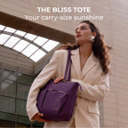 MOKOBARA Bliss Tote 12 5L Laptop Bag 15 6 Inch Office Travel Purple