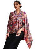 Pashmoda Women Royal Embers Fine Soft Bamboo Fibre Stole (Size 28x80in, 71x203cm) ISST33