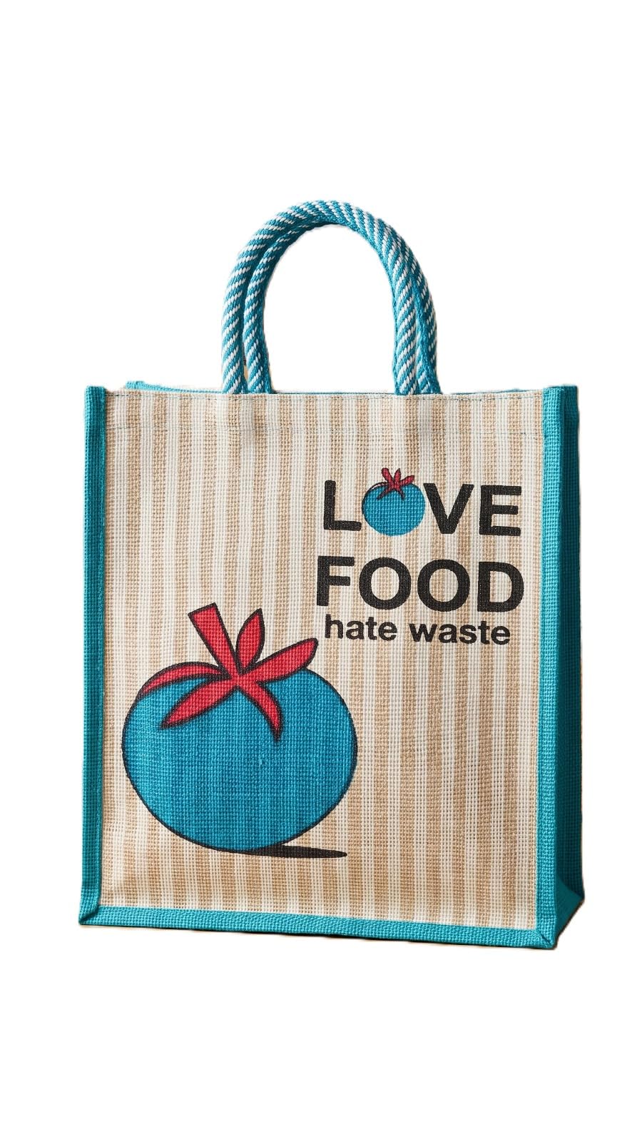 NEXUS Love Food Re-usable Jute Bag