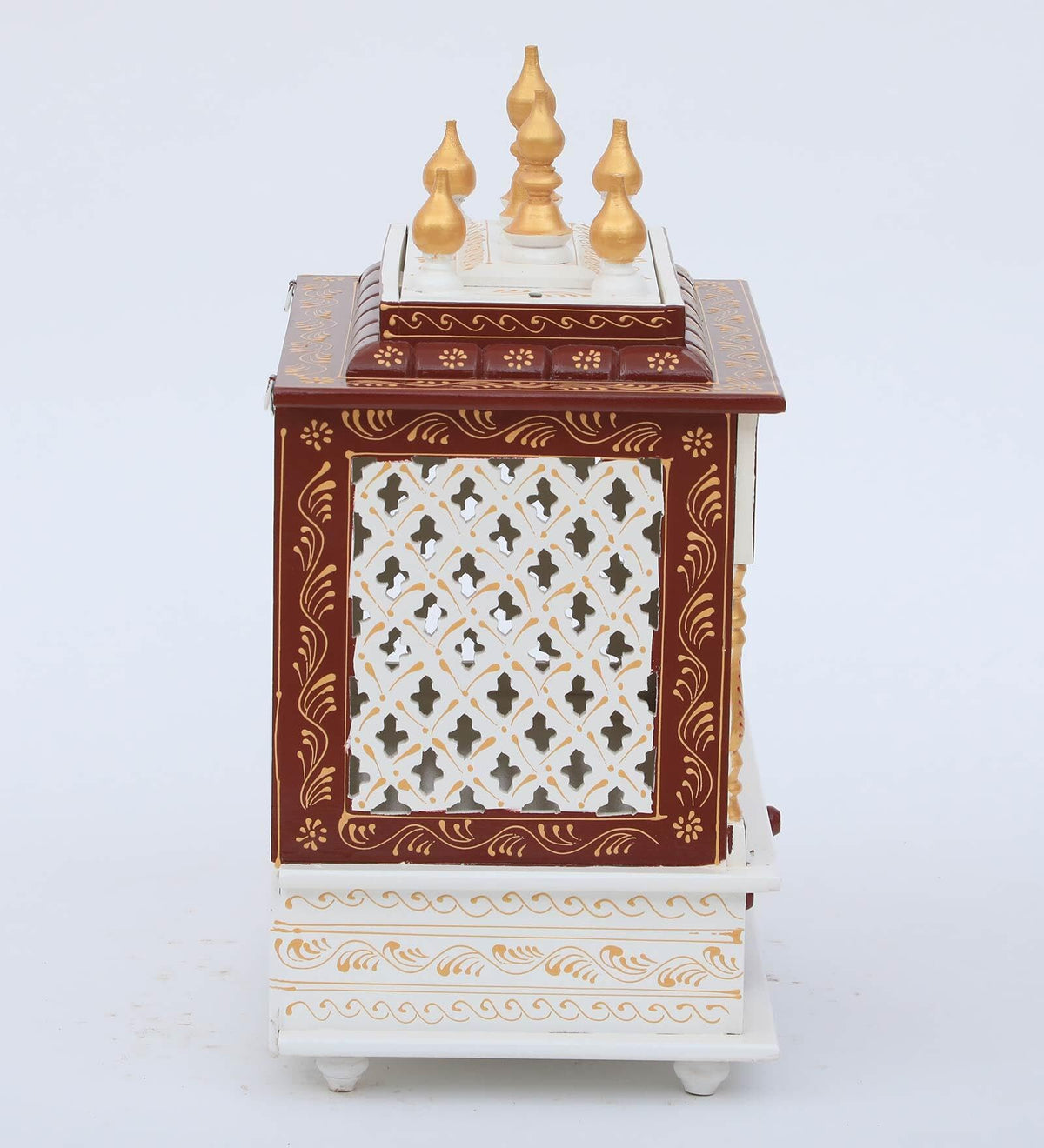 Kamdhenu Art and Craft Wooden Temple/Home Temple/Pooja Mandir/Pooja Mandap/Temple for Home (Cpjali60 Cm)