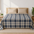 Premium Flannel Dohar for Double Bed | Ultra Soft & Lightweight AC Blanket | Breathable All Season Blanket Ac Quilt for Summer & Mild Winter | Machine Washable (84x90 Inches)_Print Style 42 Kafalo