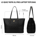 Lavie Signature Women's Quilt Rota Pro Tote Laptop Bag | Tote Laptop Bag for Work | Ladies Purse | Stylish Shoulder Bag | Gift for Women