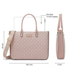 Lavie Women's Mono Raily Large Tote Handbag | Tote Bag for Work | Ladies Purse | Stylish Shoulder Bag | Gift for Women