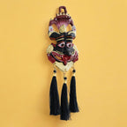 KridayKraft Metal Narsingh Kirtimukha Nazar Battu With Naag Ganesha Suraksha Kawach Mask For Evil Eye Protection For Home, Wall Hanging Mask Office Wall & Door Hanging