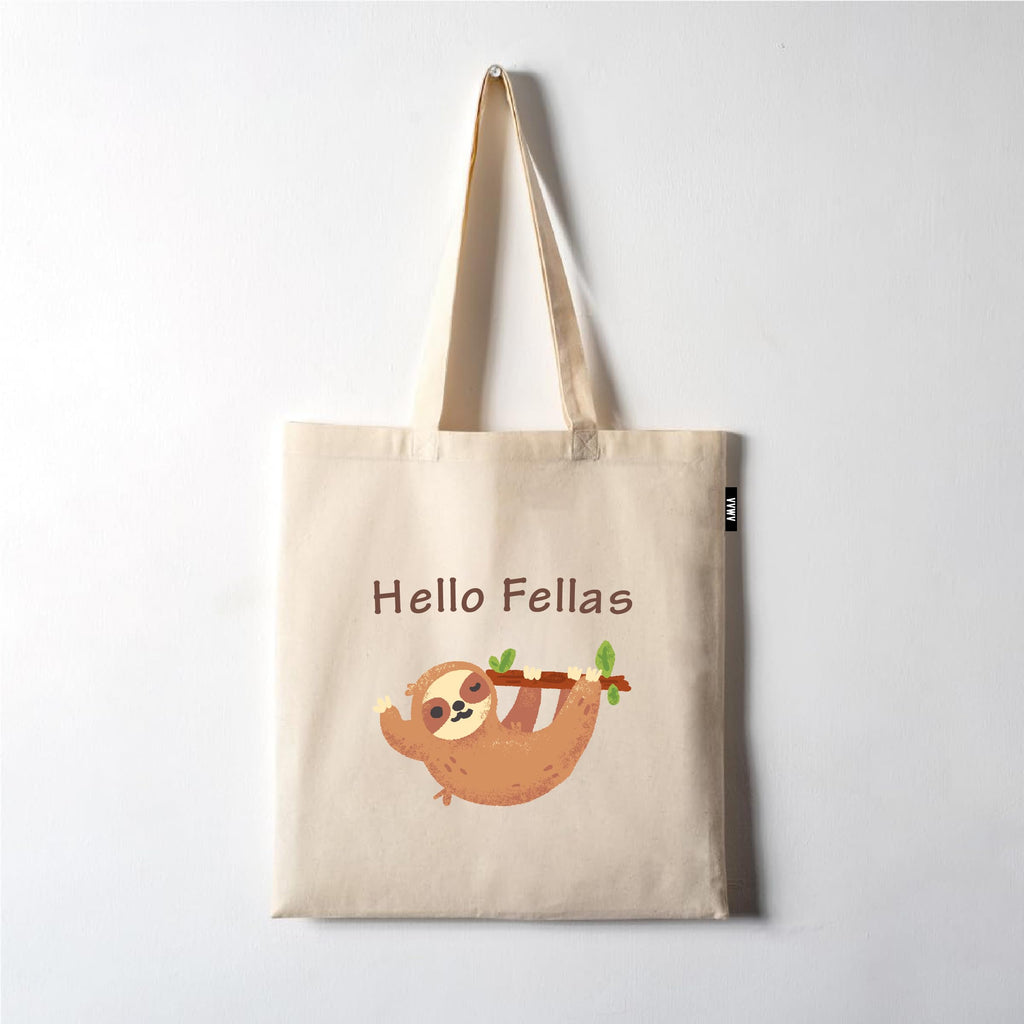 VVWV Printed Tote Bag | 100% Organic Cotton Shopping | Grocery | Tote Bag Women Office College Grocery Vegetable Bags Market, Canvas Tote Bag 15kgs Capacity (13 x 15.7 Inch)