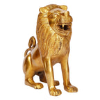 ARTVARKO Brass Lion Statue for Vaastu Shastra and Feng Shui Remedies for Home Décor Statue