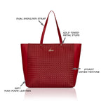 Lavie Women's Nova Tote Handbag (Red)