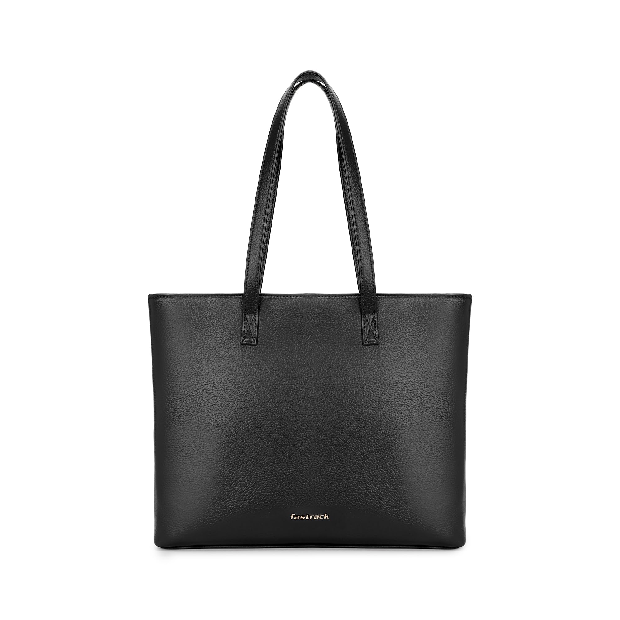 Fastrack Pebblepop Tote | Faux-Leather Women's Tote Bag | Textured Laptop Tote For Daily Use | 14-Inch Laptop Compatible