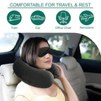 MY ARMOR Premium Eye Mask for Sleeping | Super Soft & Lightweight Sleep Mask with Adjustable Strap | Comfortable for Men & Women | Ideal for Travel, Nap & Meditation (Black)