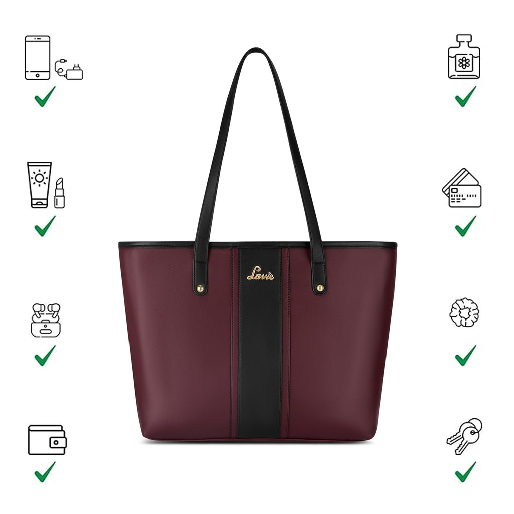 Lavie Women's Calyx Colourblock Tote Handbag | Tote Bag for Work | Ladies Purse | Stylish Shoulder Bag | Gift for Women