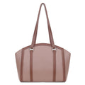 EXOTIC Shoulder Handbag for Women, Classic Fashion Design with Contrast Stitching (Peach)