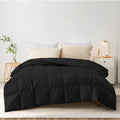 AYANSHI BEDDING Super Soft 100 GSM Ac Blanket/Ac Comforter Double Bed Summer Comforter Microfibre Lightweight (90 X 100 Inches) - Double Bed Comforter - Black Color Kafalo