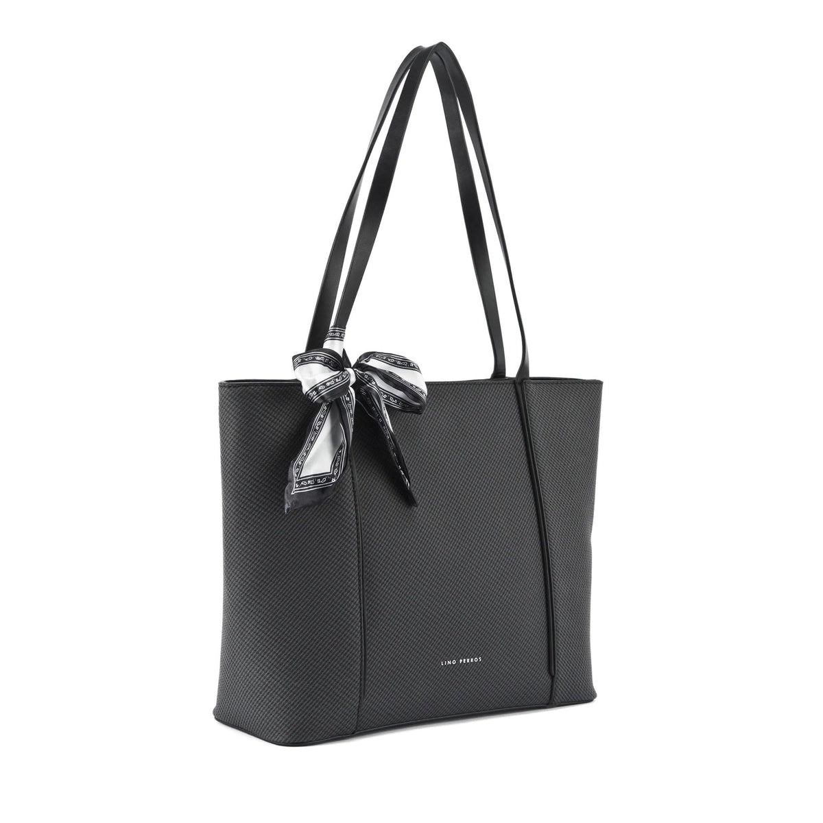 Lino Perros Avril Grace Grey Tote Bag