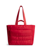 DailyObjects Scarlet Wing City Tote for Girls and Women|Fits 13/14 inch Laptop|Magnetic Flap |Lightweight|Stylish Handbag|Zippered Spaciuos Compartment|For Office/Daily Use/Travel|Multi Slip Pockets