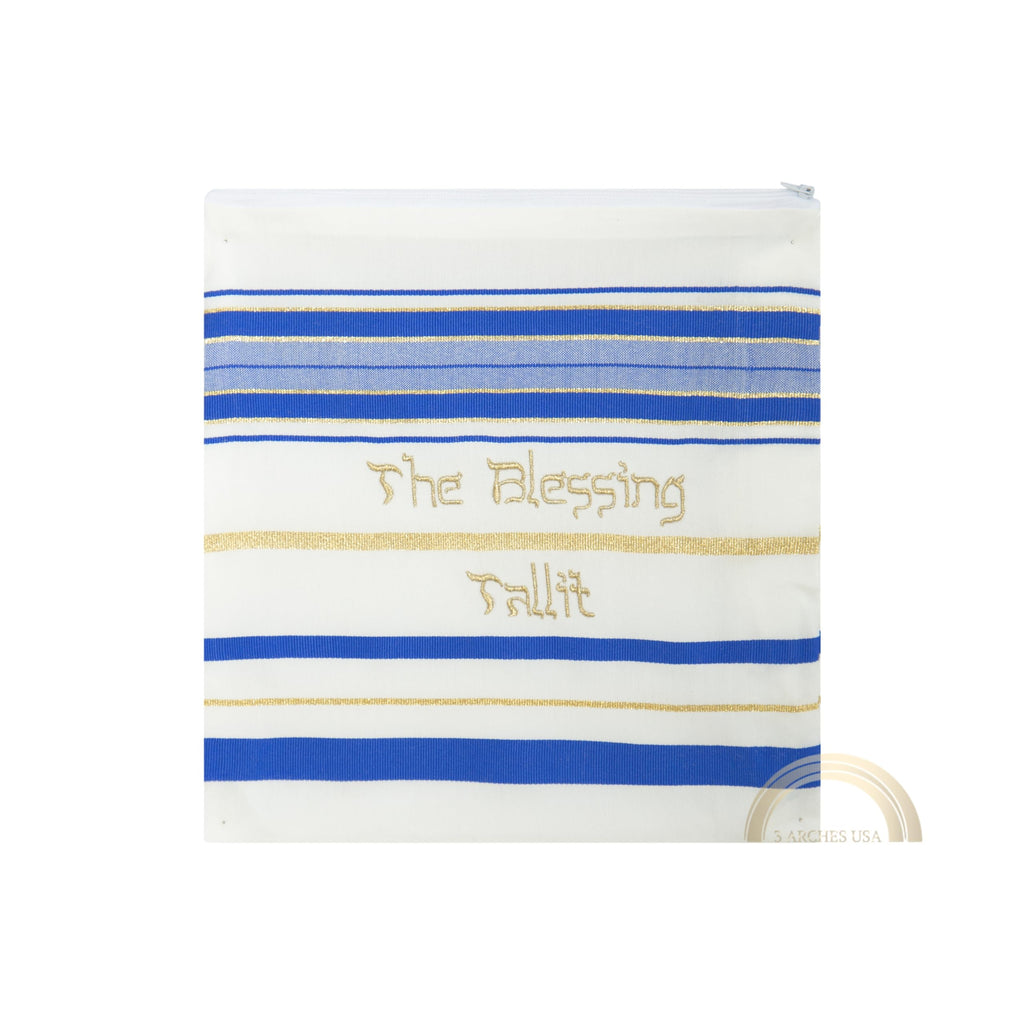 3 ARCHES USA The Blessing Tallit, Messianic Christian Prayer Shawl 73x33in