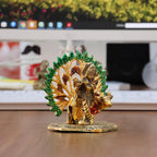 KridayKraft Elegant Cowkrishna Murti – Divine Lord Krishna Idol for Home & Office Décor, Intricately Designed Pooja Statue & Spiritual Showpiece for Living Room, Bedroom, Temple (Golden)