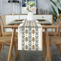 Furnishya Dining Table Runner 4 Seater - Modern Decorative & Washable Runner for Centre Table & Dining | 13 X 60 Kafalo