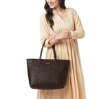 Lavie Women's Miranda Monogram LL Print Tote Bag | Ladies Purse Handbag