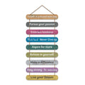Artvibes Positive Quote Printed Wooden Wall Hanging | Quotes Decor Item | Craft For Everyone | Wall Poster | Office Decor | Inspirational Quotes Wall Art | Mdf Wall Decoration | Gift Items (WH_9308N)