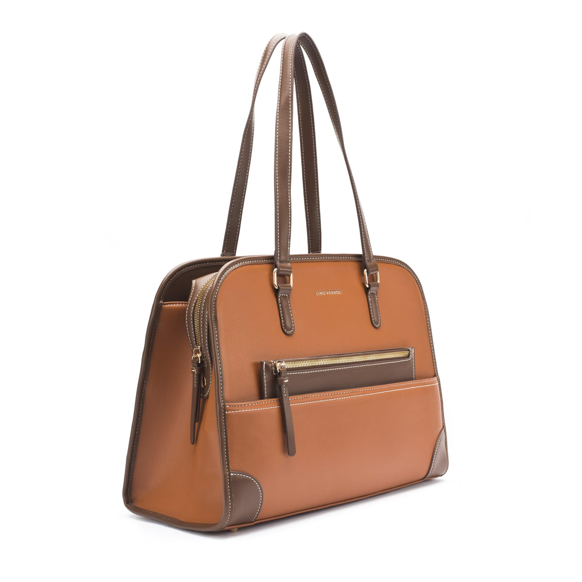 Lino Perros Avril Jenna Tan Tote Bag