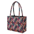 Stylish Jute Hand Bag for Women | Cotton Bags for Women Handbags | Eco-Friendly Shoulder Shopping Bag for Office, College & Work, Tote Bag for Girls | 14-inch Laptop Space
