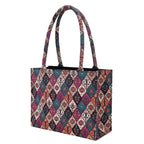 Stylish Jute Hand Bag for Women | Cotton Bags for Women Handbags | Eco-Friendly Shoulder Shopping Bag for Office, College & Work, Tote Bag for Girls | 14-inch Laptop Space
