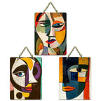 Artvibes Picasso Art Wall Hanging Home Decorative Wall Art for Living room | Bedroom | Gifts | Wall Hanger for Decoration | Modern Decor | Artwork | Wall Sculpture | Signs & Plaques (WH_96155N)