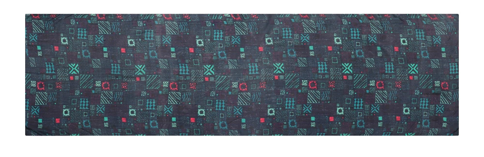 EH 100% Pure Mulberry Silk Scarf for Women, head scarf, neck scarf, hair scarf, digital printed long (22 X 72) (MC 35)