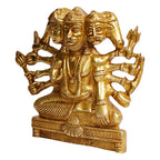 ARTVARKO Panchmukhi Hanuman Brass Wall/Door Hanging Bajrangbali Idol Entrance for Home Office 8 Inches