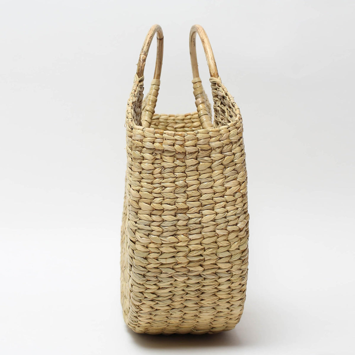 Habere India-All the Cultures Fabricating India Women's Chic Dry grass Bag | Natural Cane Handbag | Small Carry Tote Bag from Manipur