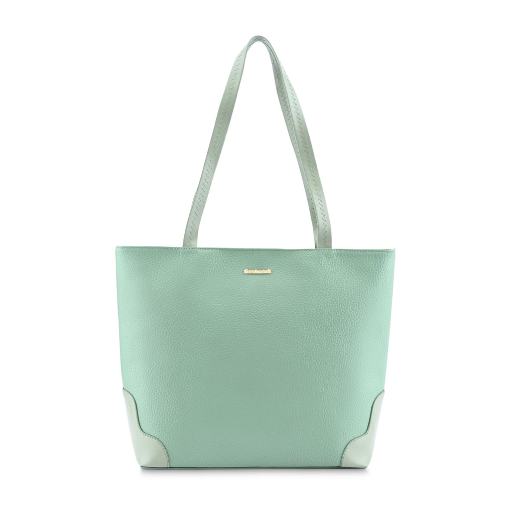 Fastrack Everyday Chic Tote Bag | Faux-Leather Women's Handbags | Tote for Casual Carry | Tote for Casual Carry