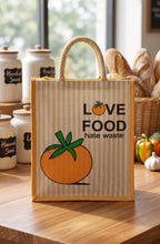 NEXUS Love Food Re-usable Jute Bag