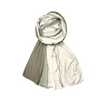 FAHABO Scarf Woman Premium Self-Woven Jersey Scarves | Hijab Scarf | Headscarf | Neck Scarf | Stoles | Wraps (Shades of Cedar Brown)