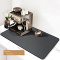 Coffee Mat | Coffee Maker Mat for Countertop(12x19'') | Anti-Slip Absorbent Dish Drying Mat for Kitchen | Suitable for Coffee Machine, Coffee Maker, Coffee Pot, Espresso Machine, Dish Rack Kafalo